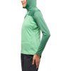 Dámská technická mikina Haglöfs ROC Flash Mid Hood - zelená (Velikost XS)