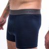 Pánské merino trenky SENSOR Active 3-pack černá/modrá/deep blue (Velikost XL, Barva modrá)