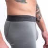 Pánské merino trenky SENSOR Active šedé (Velikost S, Barva šedá)
