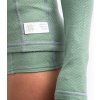 Dámské merino triko SENSOR Df basil green (Barva zelená, Velikost M)
