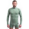 Pánské merino triko SENSOR Df basil green (Barva zelená, Velikost XL)