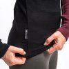 Dámská merino mikina SENSOR Extreme up černá/port red (Velikost M, Barva černá)