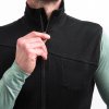 Pánská merino vesta SENSOR Extreme up černá (Velikost XL, Barva černá)