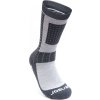Unisex merino ponožky SENSOR Crew černá/šedá (Barva černá, Velikost 9/11)