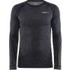 Pánský termo set CRAFT CORE Wool Merino - černá (Velikost XS)