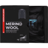 Pánské merino triko NORTHFINDER Ed černé (VELIKOST S)