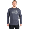 Pánské bavlněné triko NORTHFINDER Ember modré (VELIKOST S)