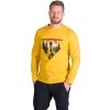 Pánské bavlněné triko NORTHFINDER Clair žluté (VELIKOST M)