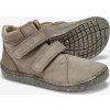 Dětské kotníkové barefoot boty UNUO, Khaki (Velikost 27)