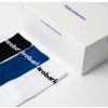 Barefootové ponožky BAREBARICS Crew - Big logo 3 pack bílá (Velikost 35-38)