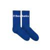 Barefootové ponožky BAREBARICS Crew - Big logo 3 pack modrá (Velikost 35-38)