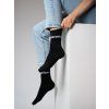 Barefootové ponožky BAREBARICS Crew Big Logo 3 pack černá (Velikost 35-38)