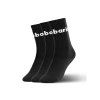 Barefootové ponožky BAREBARICS Crew Big Logo 3 pack černá (Velikost 35-38)