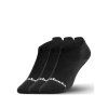 Barefootové ponožky BAREBARICS Low-cut 3 pack černá (Velikost 35-38)