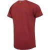 Pánské 100% Merino triko KLIMATEX Skadar vínová (Velikost M)