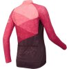 Dámský cyklodres s dlouhým rukávem KLIMATEX Elyn růžová (Velikost 2XL)