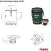 Vařič set PRIMUS Lite Plus Stove System II 0,8L Green - zelená (Velikost 0,8L)