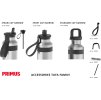 Láhev PRIMUS Tufa Narrow 0,6L Insulated Glacier Blue - modrá (Velikost 0,6L)