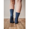 Barefootové ponožky BE LENKA Crew Essentials modrá (Velikost 35-38)