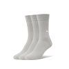Barefootové ponožky BE LENKA Crew Essentials šedá 3 pack (Velikost 35-38)
