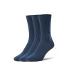 Barefootové ponožky BE LENKA Crew Essentials modrá 3 pack (Velikost 35-38)