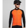 Pánský dres SILVINI Saisero oranžovo-černý (Velikost S)