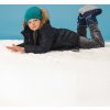 Dětské barefoot sněhule BE LENKA Ailo Junior modrá (Velikost 35)