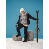 Dětské barefoot sněhule BE LENKA Ailo Junior černá (Velikost 35)