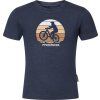 Dětské outdoorové triko PROGRESS Aromatico Biker tm.modrá (Velikost 128/1)