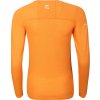 Dámské merino triko PROGRESS MA NDRZ 125 s dlouhým rukávem - oranžová (Velikost S)