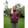 Dámská hardshellová bunda HUSKY Nurme L dark bordo (Velikost XL)