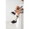 Dětské barefoot tenisky BE LENKA Canvi Preschool černé a bílé (Velikost 20)