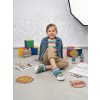 Dětské barefoot tenisky BE LENKA Canvi Preschool komiksová barva (Velikost 20)