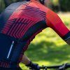 Pánský cyklistický dres ELEVEN Kilian Rift Red (Velikost 3XL)