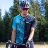 Pánský cyklistický dres ELEVEN Rift Blue (Velikost L)