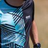 Pánský cyklistický dres ELEVEN Rift Blue (Velikost L)