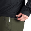 Pánská softshellová bunda NORTHFINDER Aurelian černá (VELIKOST XL)