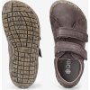 Dětské kožené barefoot boty UNUO, Hnědá (Velikost 27)