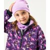 Dětská čepice UNUO z teplákoviny Basic, Lila (Velikost S (45 - 48 cm), Věk 1-3 roky)