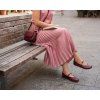 Barefoot baleríny BE LENKA Amalea burgundy (Velikost 36)