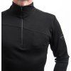 Pánská merino mikina SENSOR Merino Extreme Up černá (Velikost XXL, Barva černá)