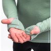 Pánské merino triko SENSOR Merino DF s kapucí zelené (Barva zelená, Velikost S)
