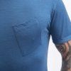 Pánské merino triko SENSOR Merino Air modré (Velikost L, Barva modrá)