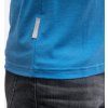 Pánské merino triko SENSOR Active Relief modré (Velikost S, Barva modrá)