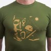 Pánské merino triko SENSOR Merino Active Hiking zelené (Barva zelená, Velikost XL)