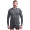 Pánské merino triko SENSOR Merino Lite šedé (Velikost L, Barva šedá)