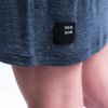 Dámské funkční šaty SENSOR Merino lite modré (Velikost XL, Barva modrá)