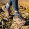 Merino ponožky NORTHMAN Jonas 4-pack modrý mix (Velikost 42-44)