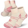 Zimní merino ponožky NORTHMAN Arctic Home 2-pack růžové (Velikost 42-44)