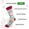 Merino ponožky NORTHMAN Jule bílé (Velikost 42-44)